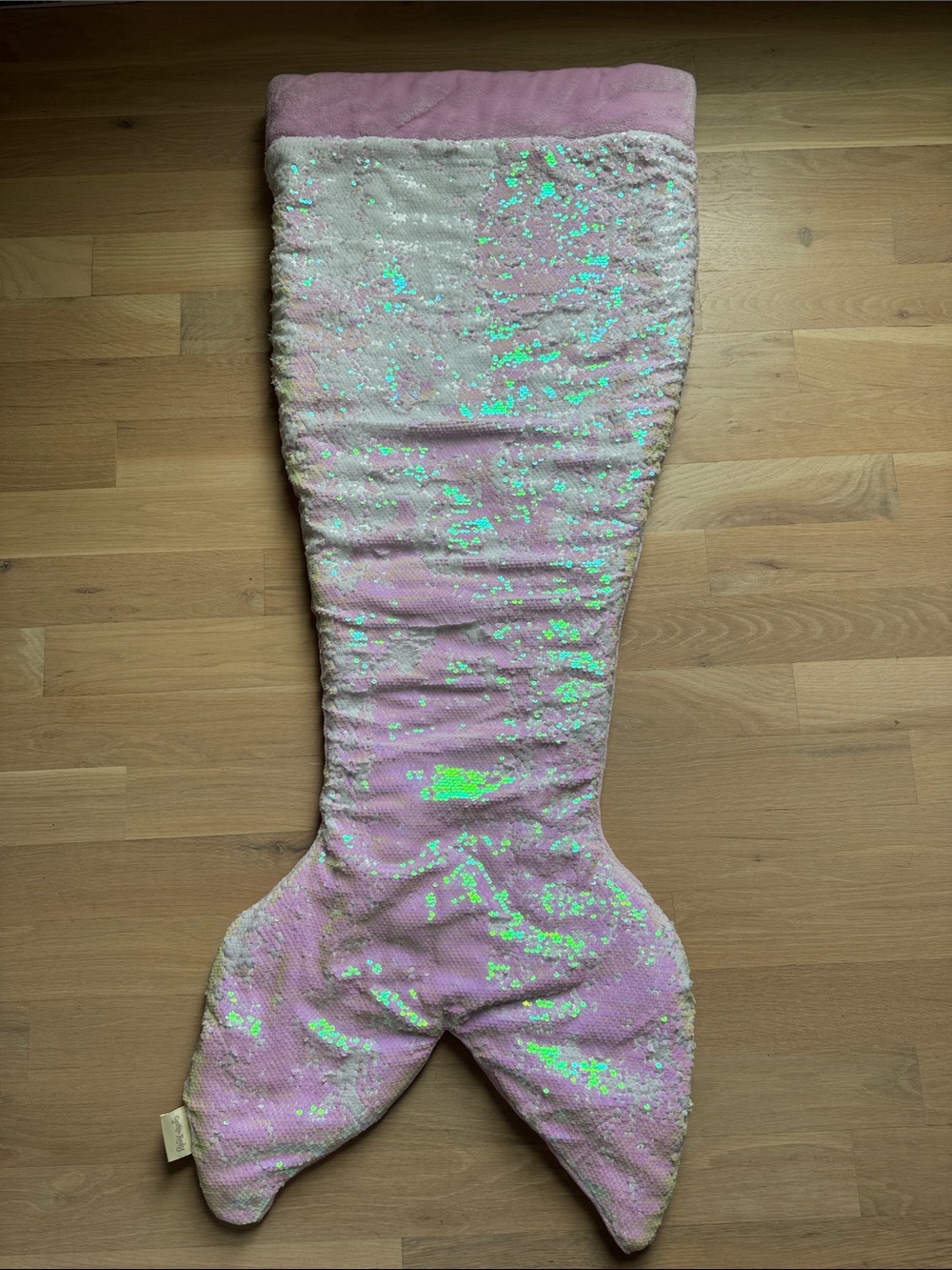 Cynthia Rowley Reverse Sequins Mermaid Tail Snuggle Sleeping Bag